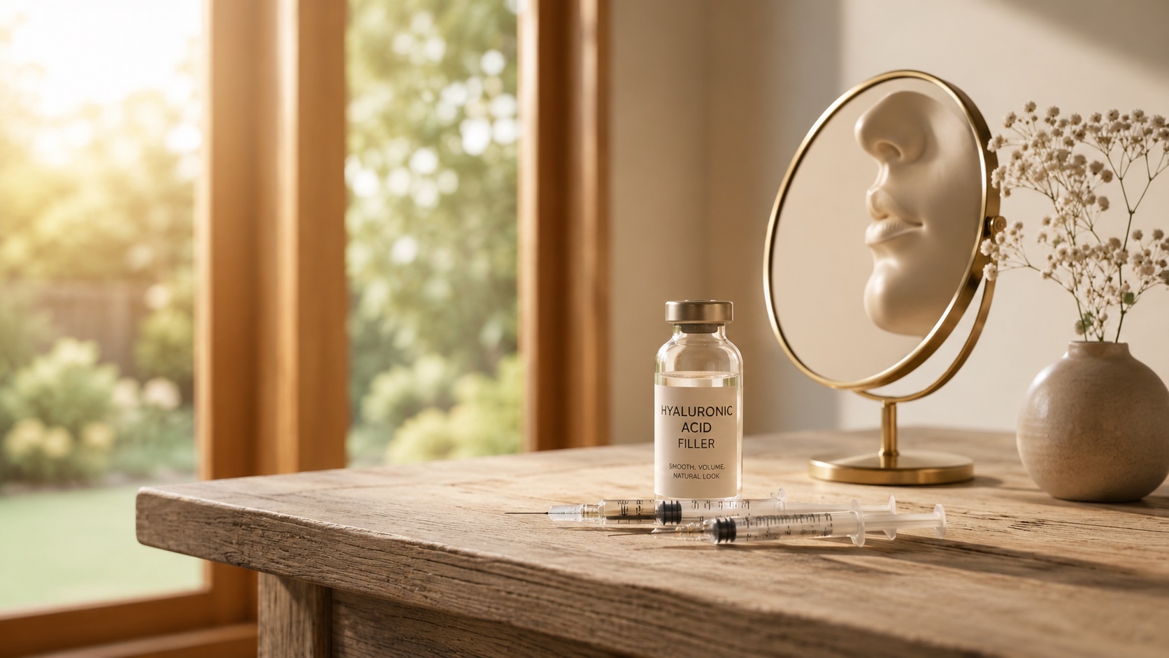 Dermal filler treatment with hyaluronic acid, Sculptra, and Radiesse
