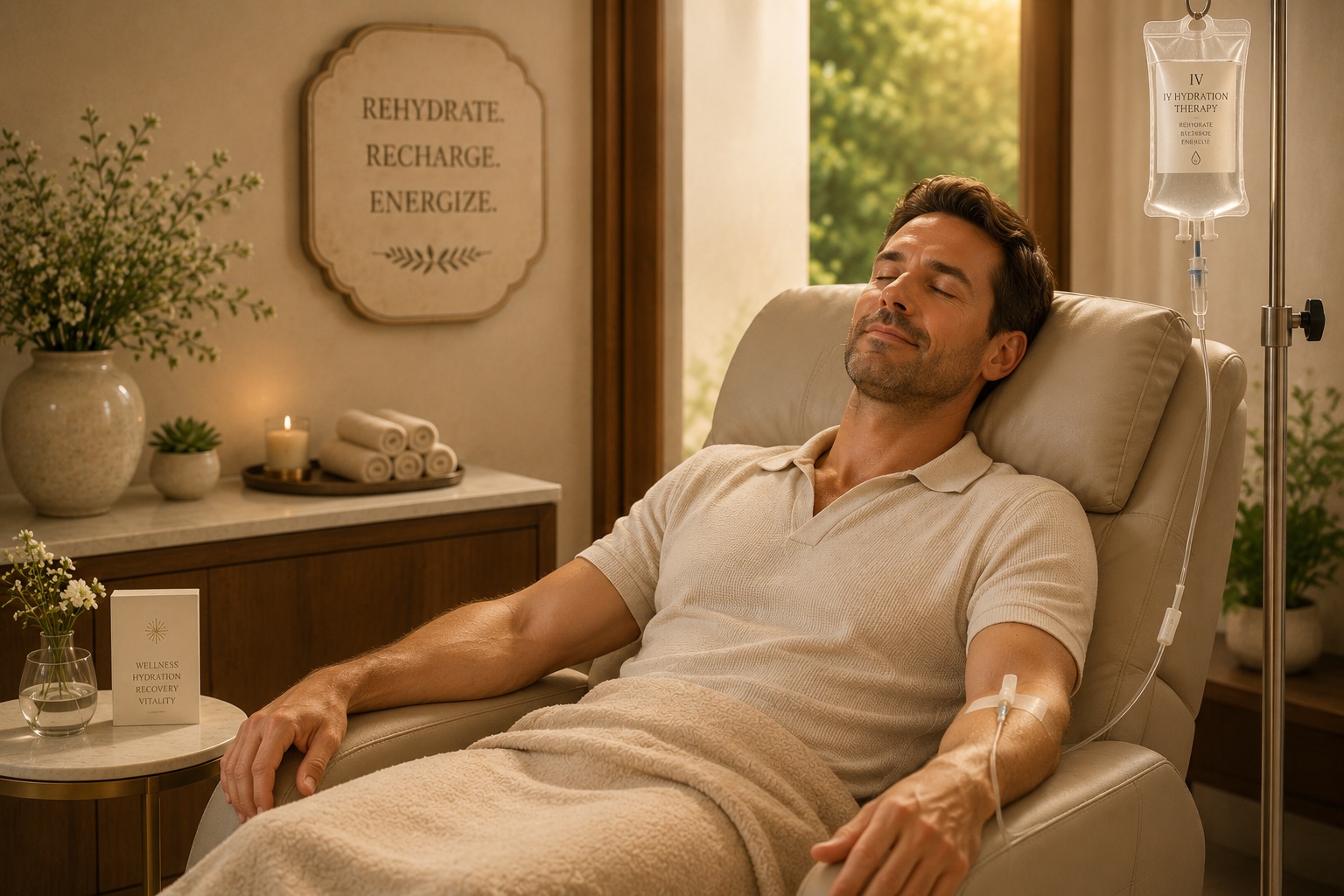 IV therapy at Phoenix Medical Wellness Center
